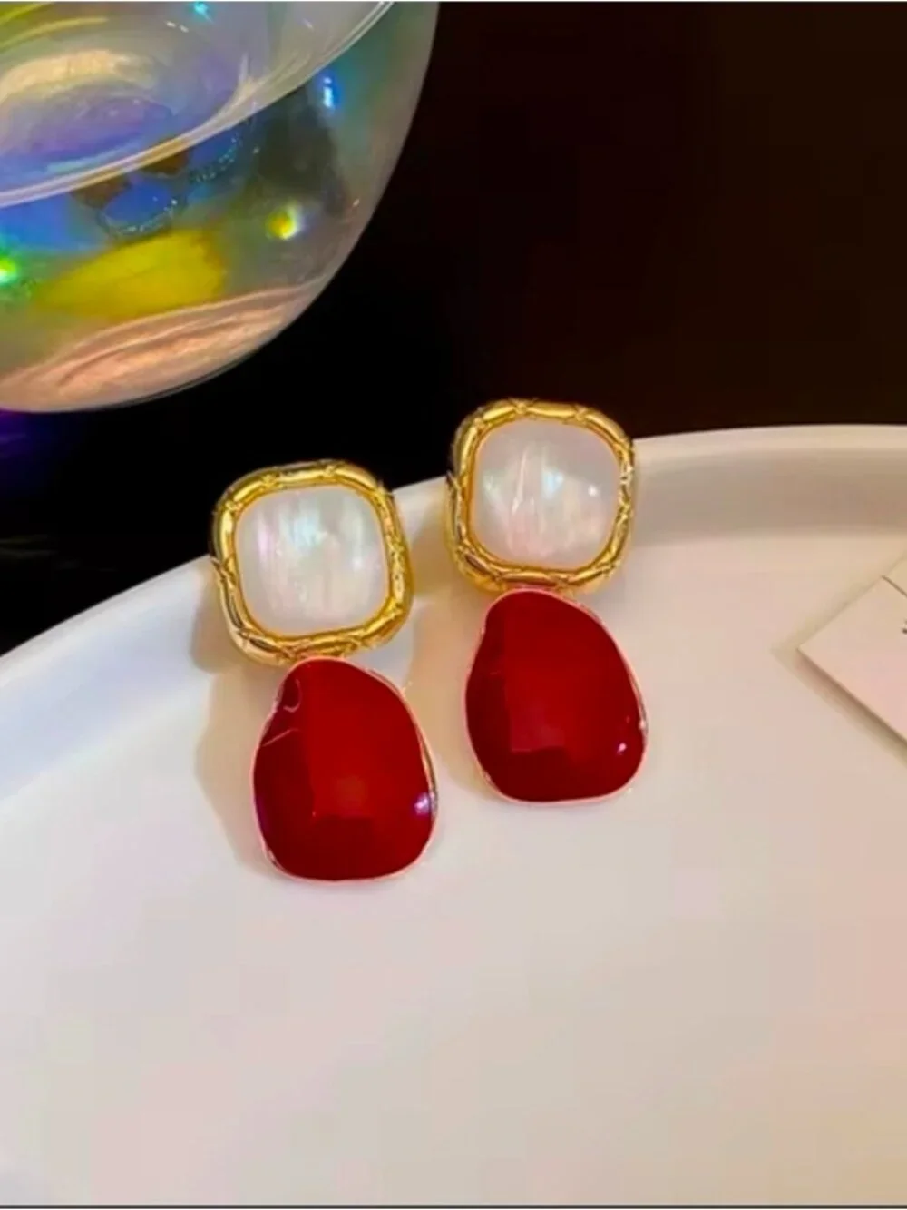 Anthropologie gold tone